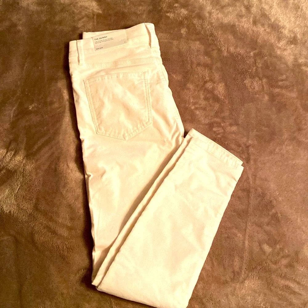 Ann Taylor skinny velvet jeans - Picture 3 of 5